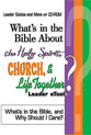 What's in the Bible About the Holy Spirit, Church, and Life Together (Cd-rom)