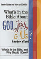 What's in Bible About God, Jesus and the Holy Spirit (Cd-rom)