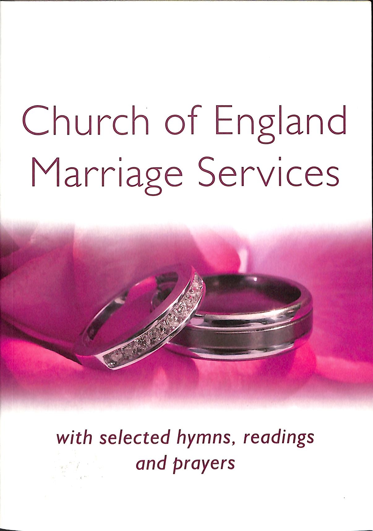 Church of England Marriage Services