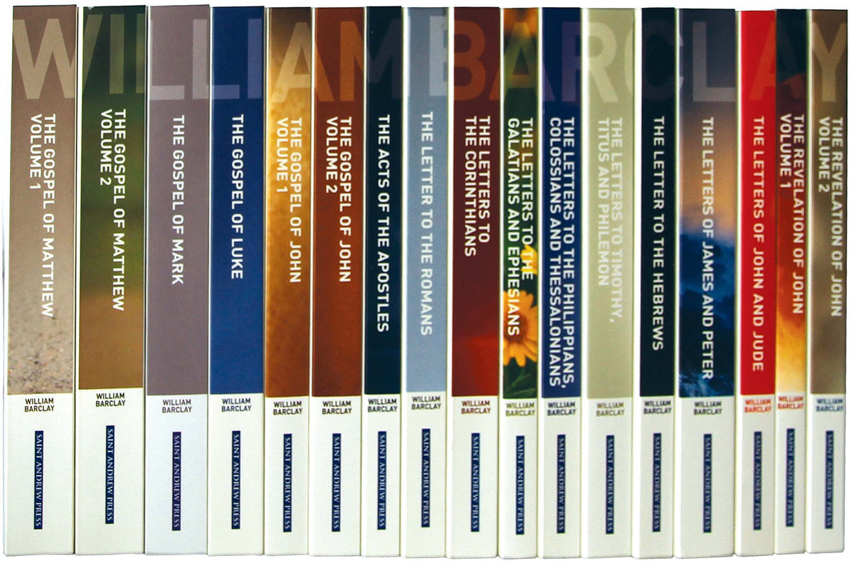 Complete New Testament Set (17 Volumes) (New Daily Study Bible Series)