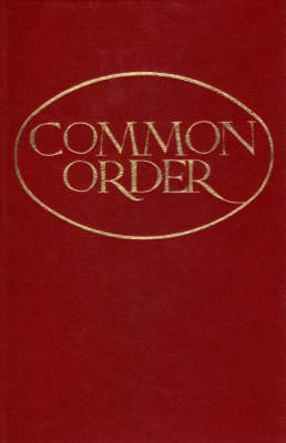 Book of Common Order of the Church of Scotland