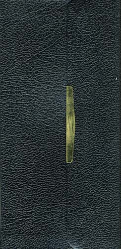 KJV Classic Checkbook Black With Snap Flap