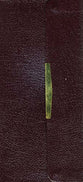 KJV Classic Checkbook Bible Burgundy Snap Flap