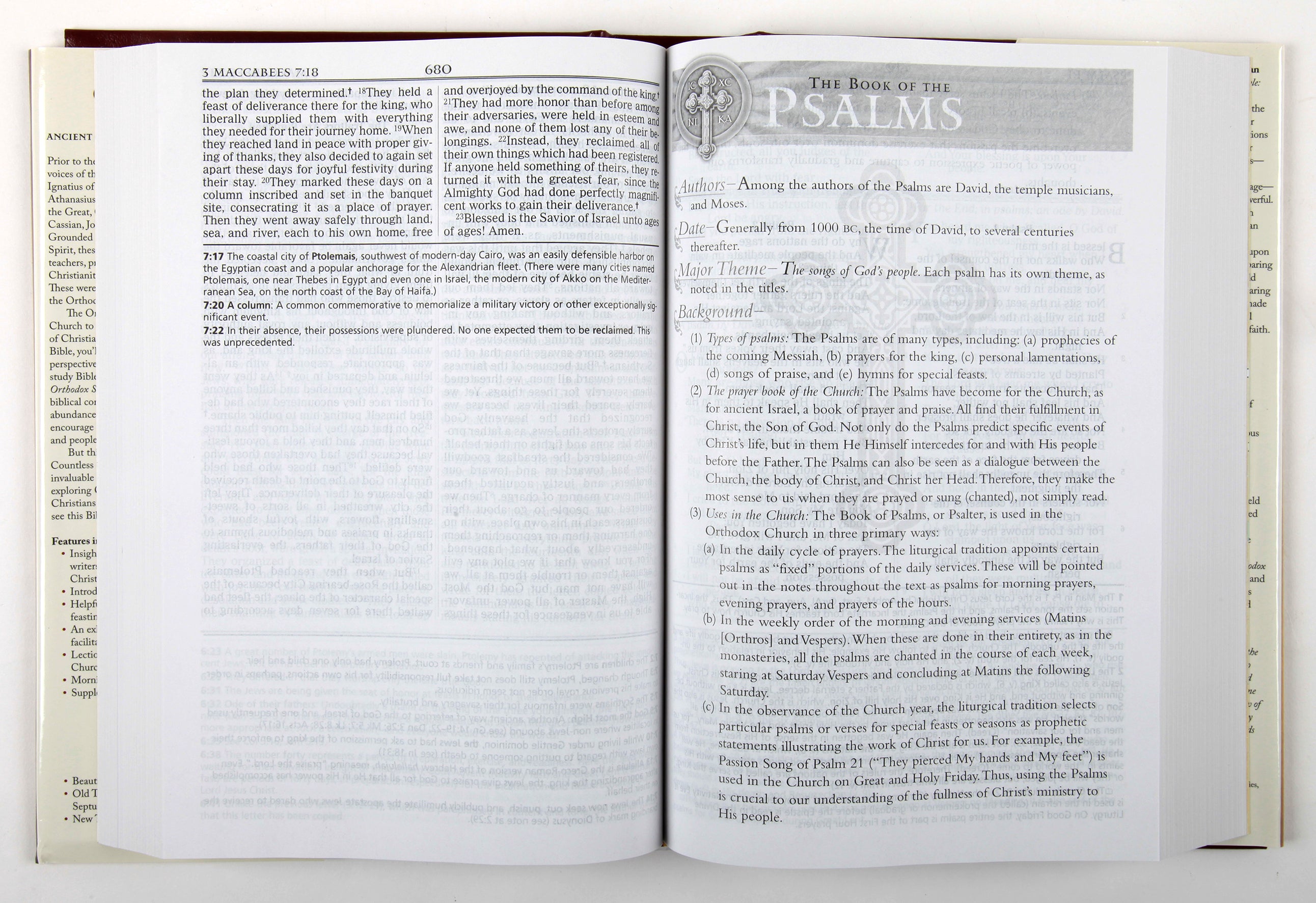 NKJV Orthodox Study Bible (Black Letter Edition)