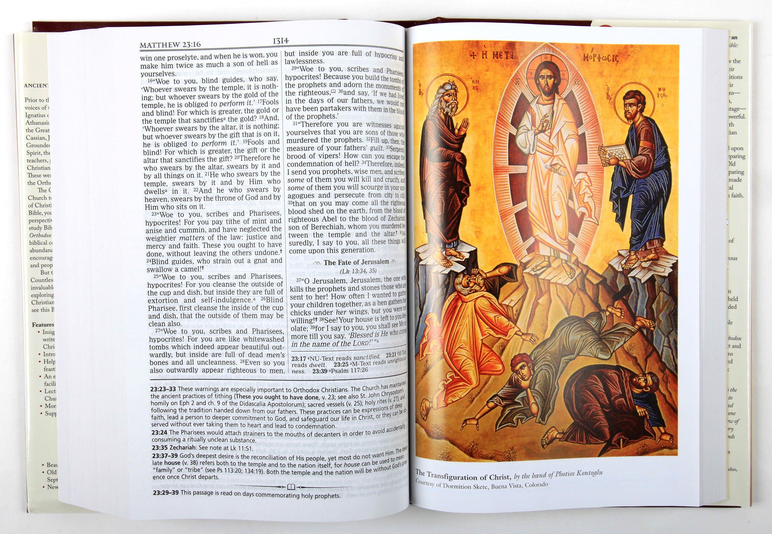 NKJV Orthodox Study Bible (Black Letter Edition)