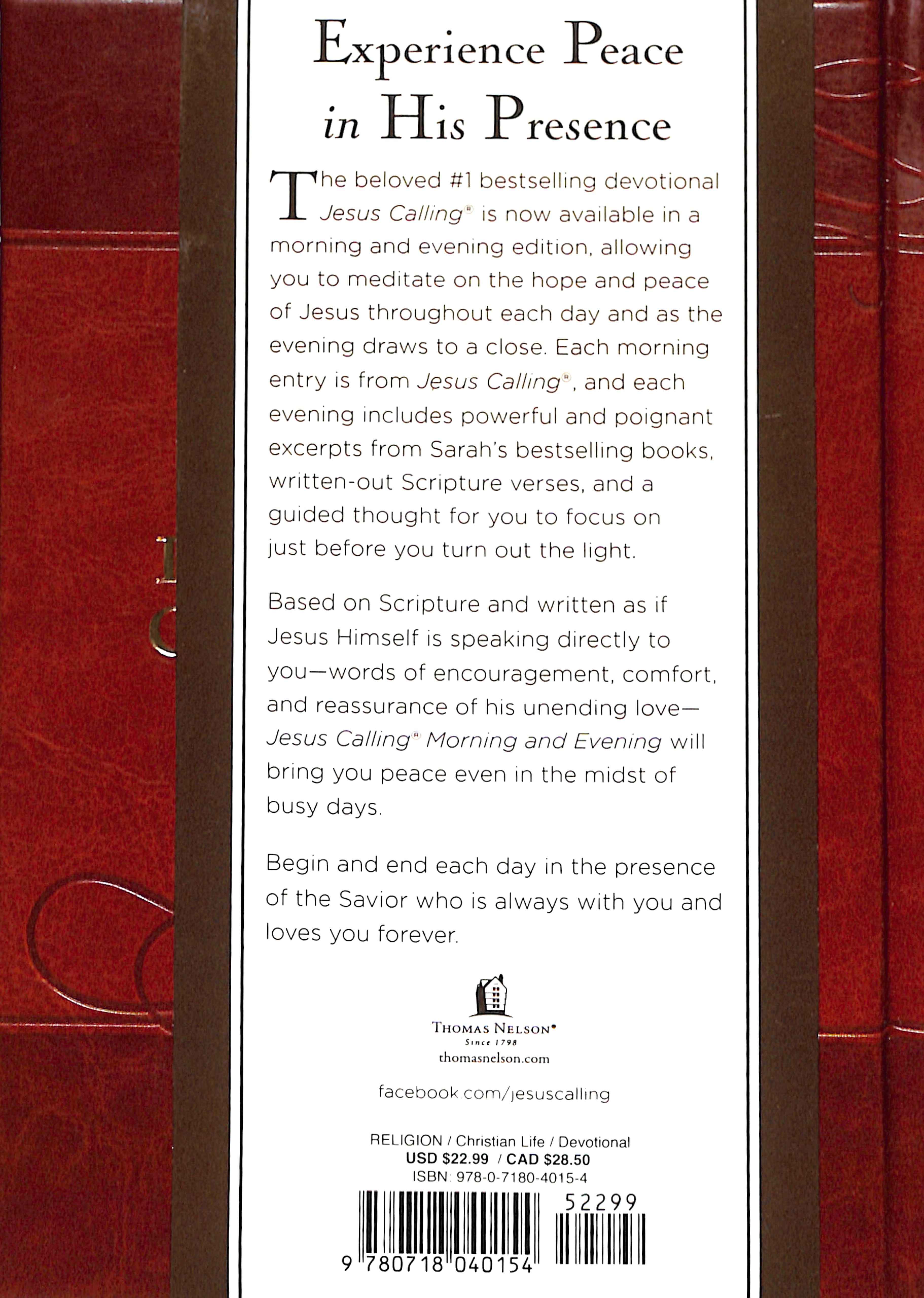 Jesus Calling Morning and Evening Devotional