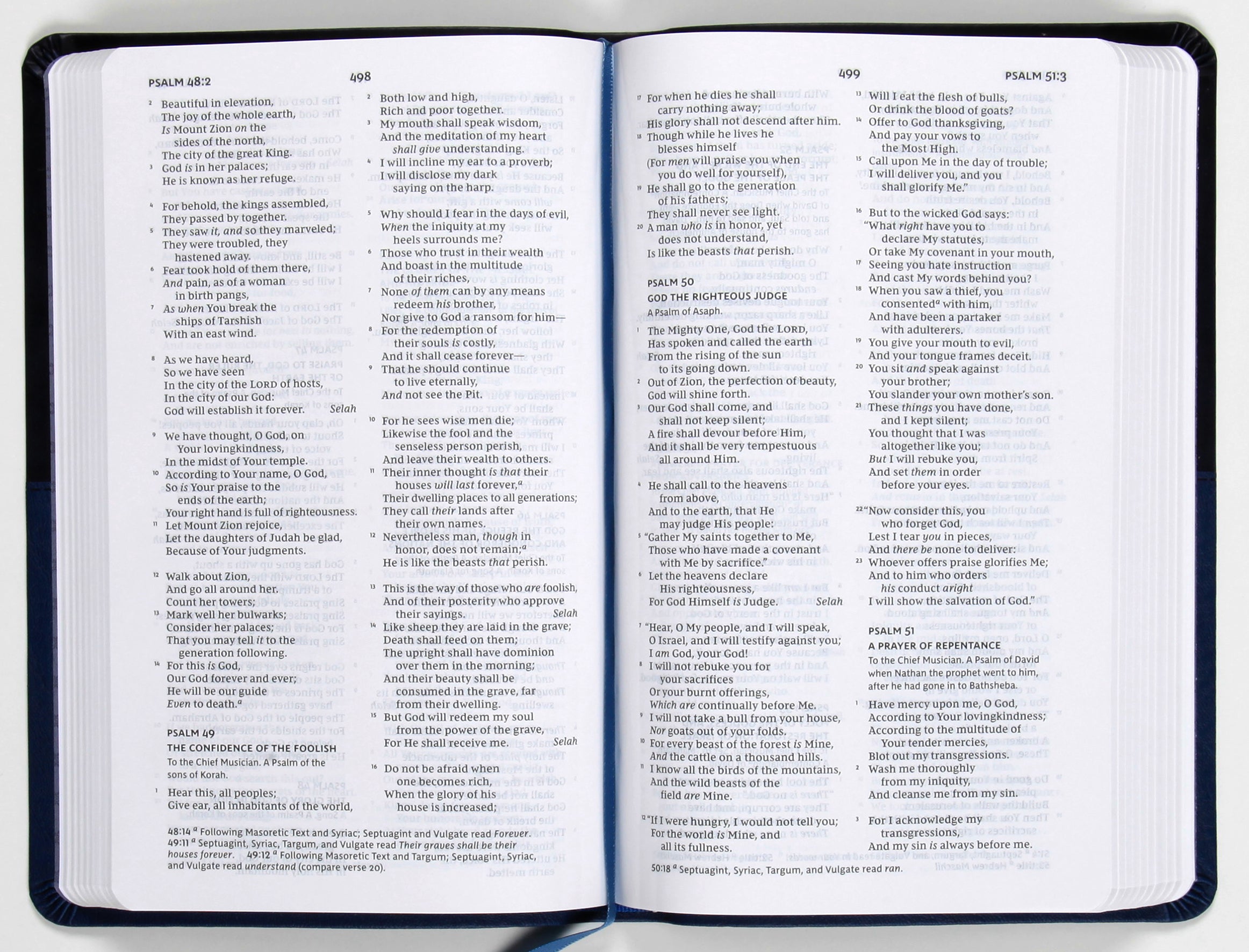 NKJV Value Thinline Bible Blue (Red Letter Edition)