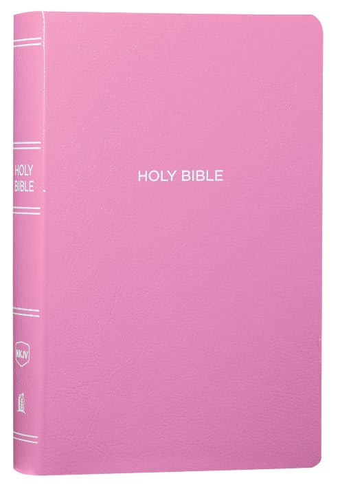 NKJV Gift and Award Bible Pink (Red Letter Edition)