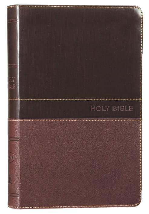 NKJV Deluxe Gift Bible Tan Red Letter Edition