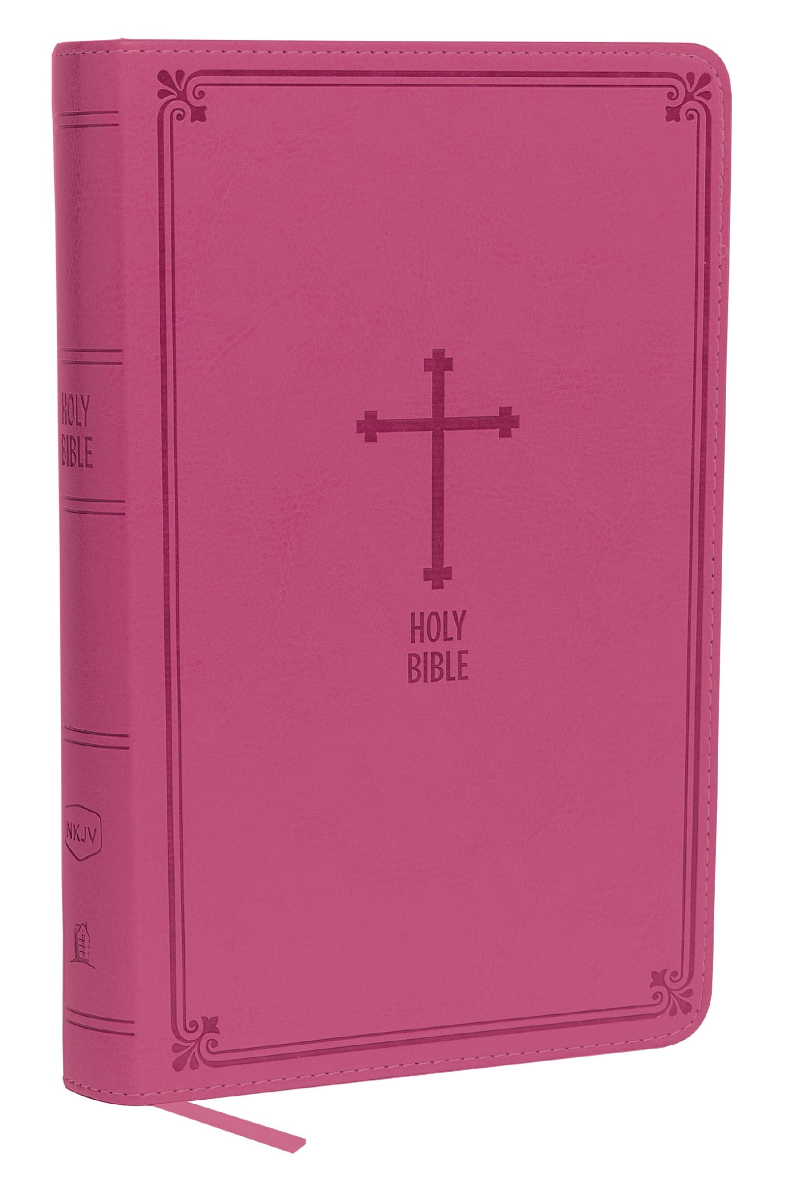 NKJV Deluxe Gift Bible Pink Red Letter Edition
