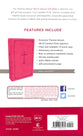 NKJV Deluxe Gift Bible Pink Red Letter Edition