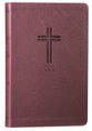NKJV Value Thinline Bible Burgundy (Red Letter Edition)