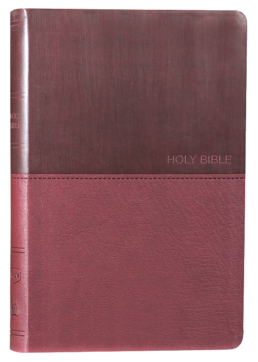 NKJV Value Thinline Bible Large Print Burgundy (Red Letter Edition)