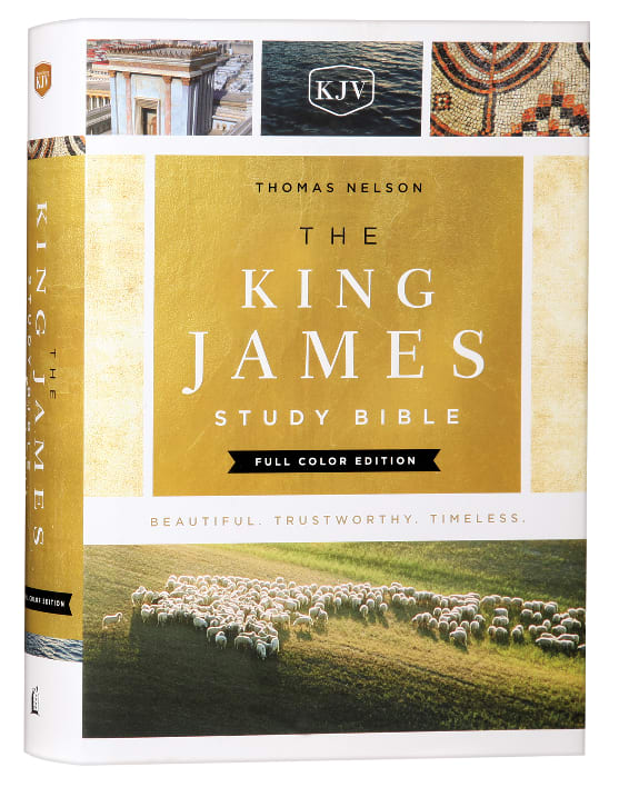 KJV Study Bible Full-Color Edition (Red Letter Edition)