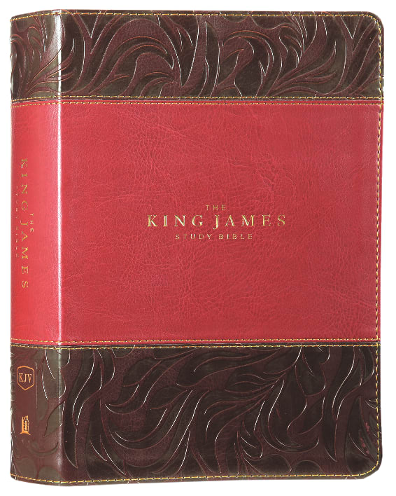 KJV Study Bible Burgundy Full-Color Edition (Red Letter Edition)