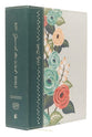 KJV Journal the Word Bible Large Print Green Floral (Red Letter Edition)
