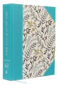 NKJV Journal the Word Bible Large Print Blue Floral (Red Letter Edition)