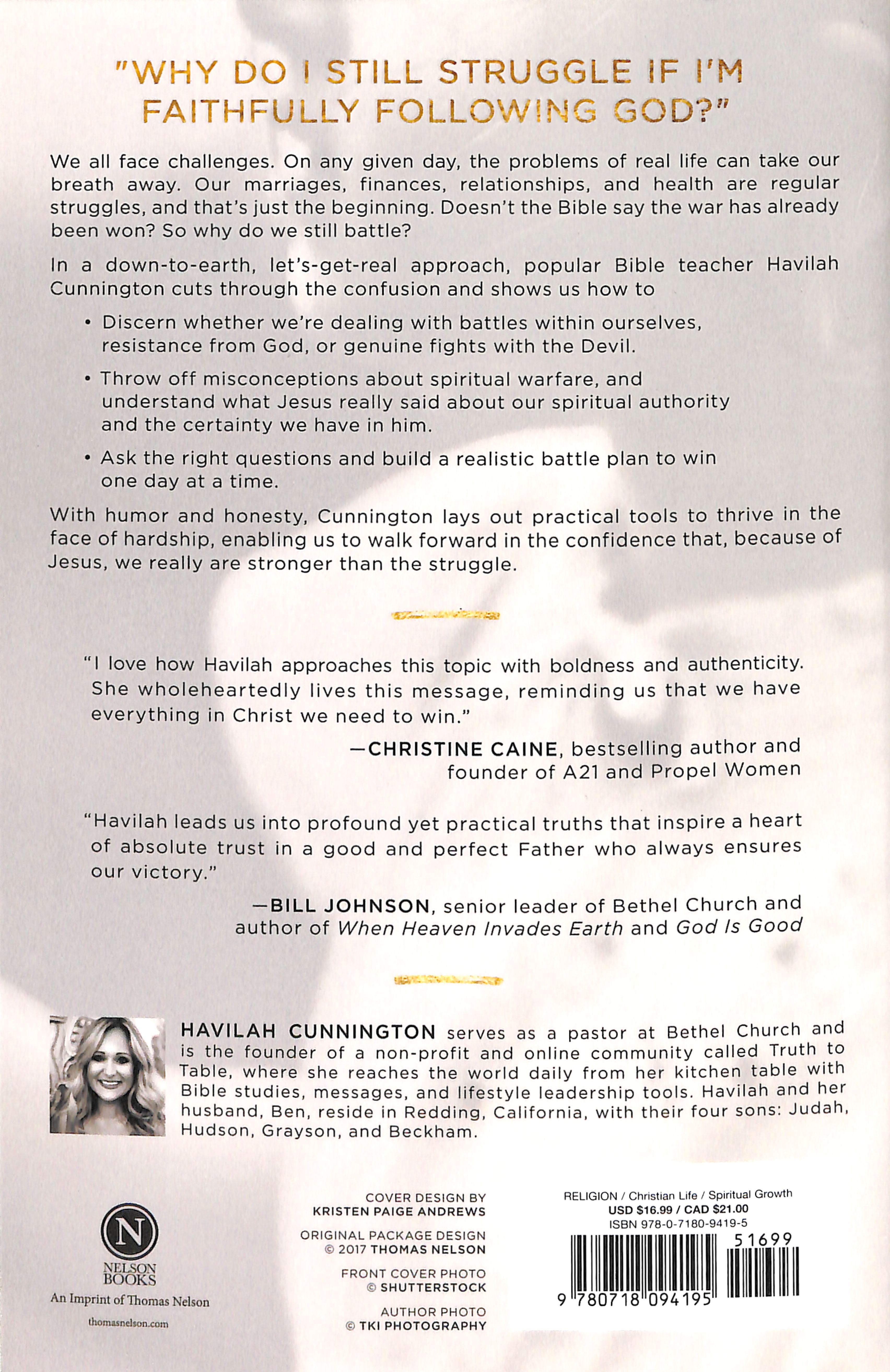 Stronger Than the Struggle: Uncomplicating Your Spiritual Battle