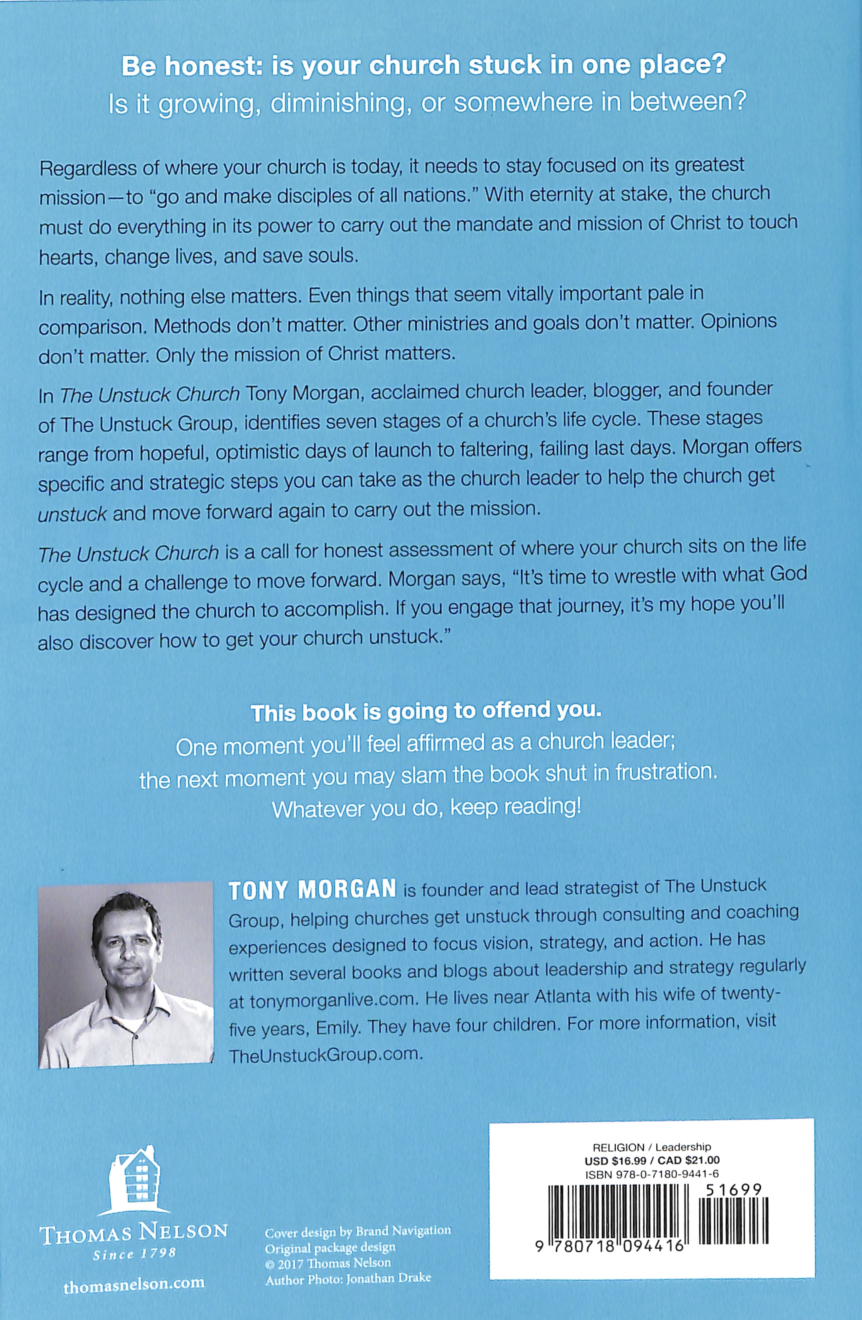 The Unstuck Church: Equipping Churches to Experience Sustained Health