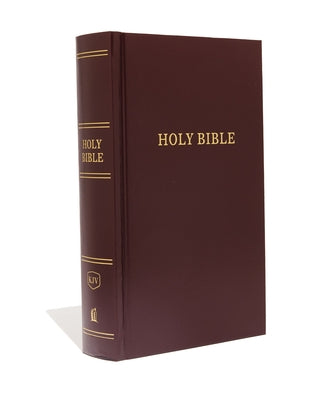 KJV Pew Bible Large Print Burgundy (Red Letter Edition)