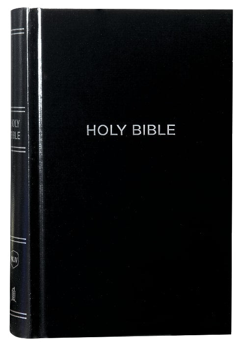 NKJV Pew Bible Large Print Black (Red Letter Edition)