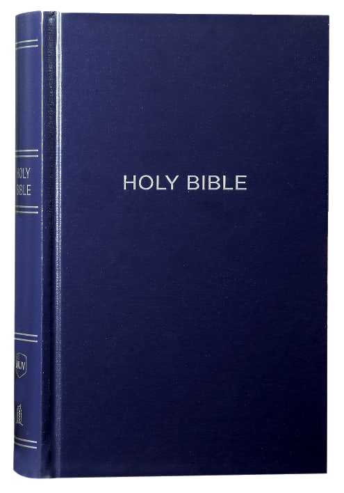 NKJV Pew Bible Large Print Blue (Red Letter Edition)