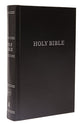 KJV Pew Bible Large Print Black (Red Letter Edition)