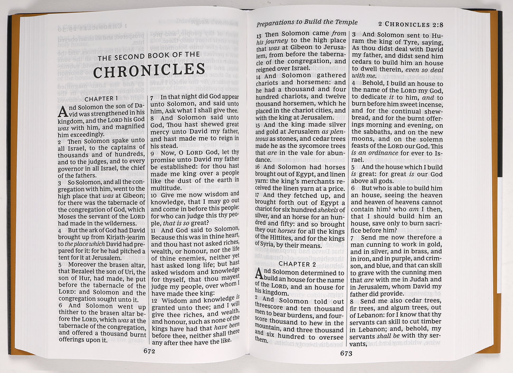 KJV Pew Bible Large Print Black (Red Letter Edition)