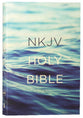 NKJV Value Outreach Bible Blue Ocean Scenic