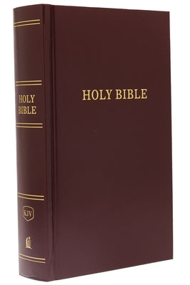 KJV Pew Bible Burgundy (Red Letter Edition)