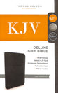 KJV Deluxe Gift Bible Black (Red Letter Edition)