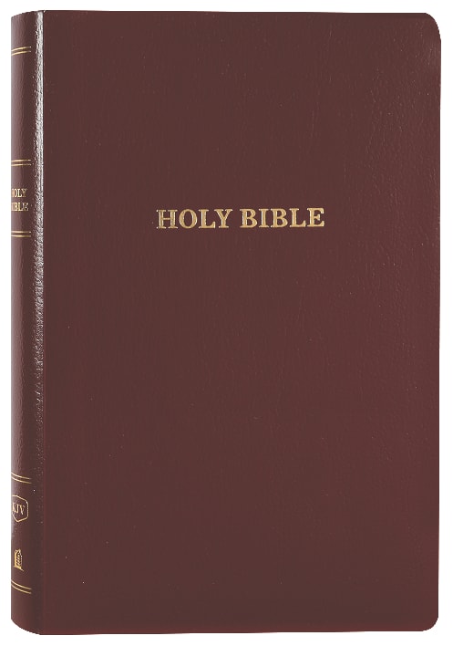 KJV Gift and Award Bible Burgundy (Red Letter Edition)