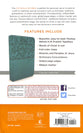 KJV Deluxe Gift Bible Turquoise (Red Letter Edition)