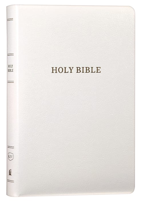 KJV Gift and Award Bible White (Red Letter Edition)