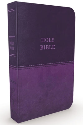 KJV Value Thinline Bible Large Print Purple (Red Letter Edition)