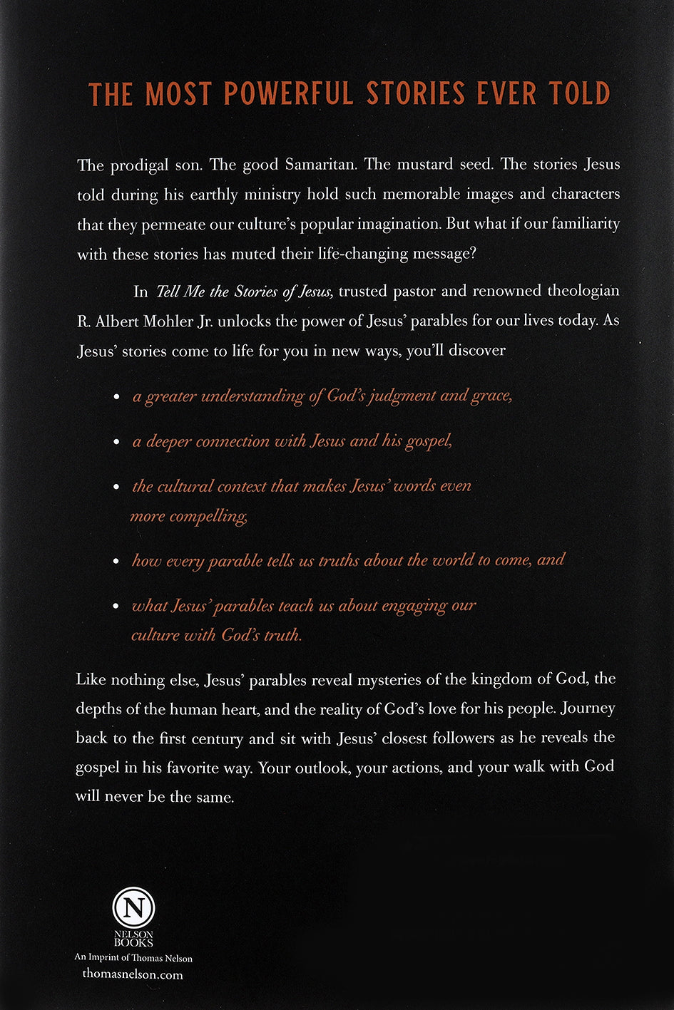 Tell Me the Stories of Jesus: The Explosive Power of Jesus' Parables