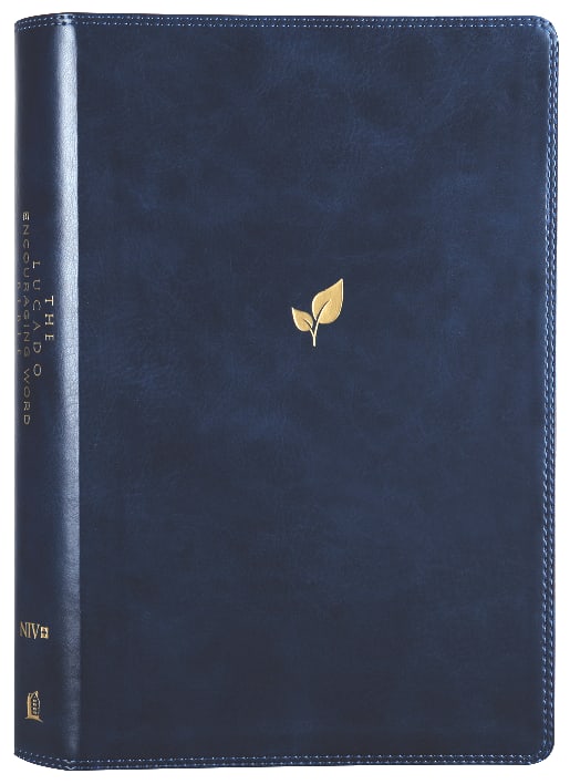 NIV Lucado Encouraging Word Bible Blue