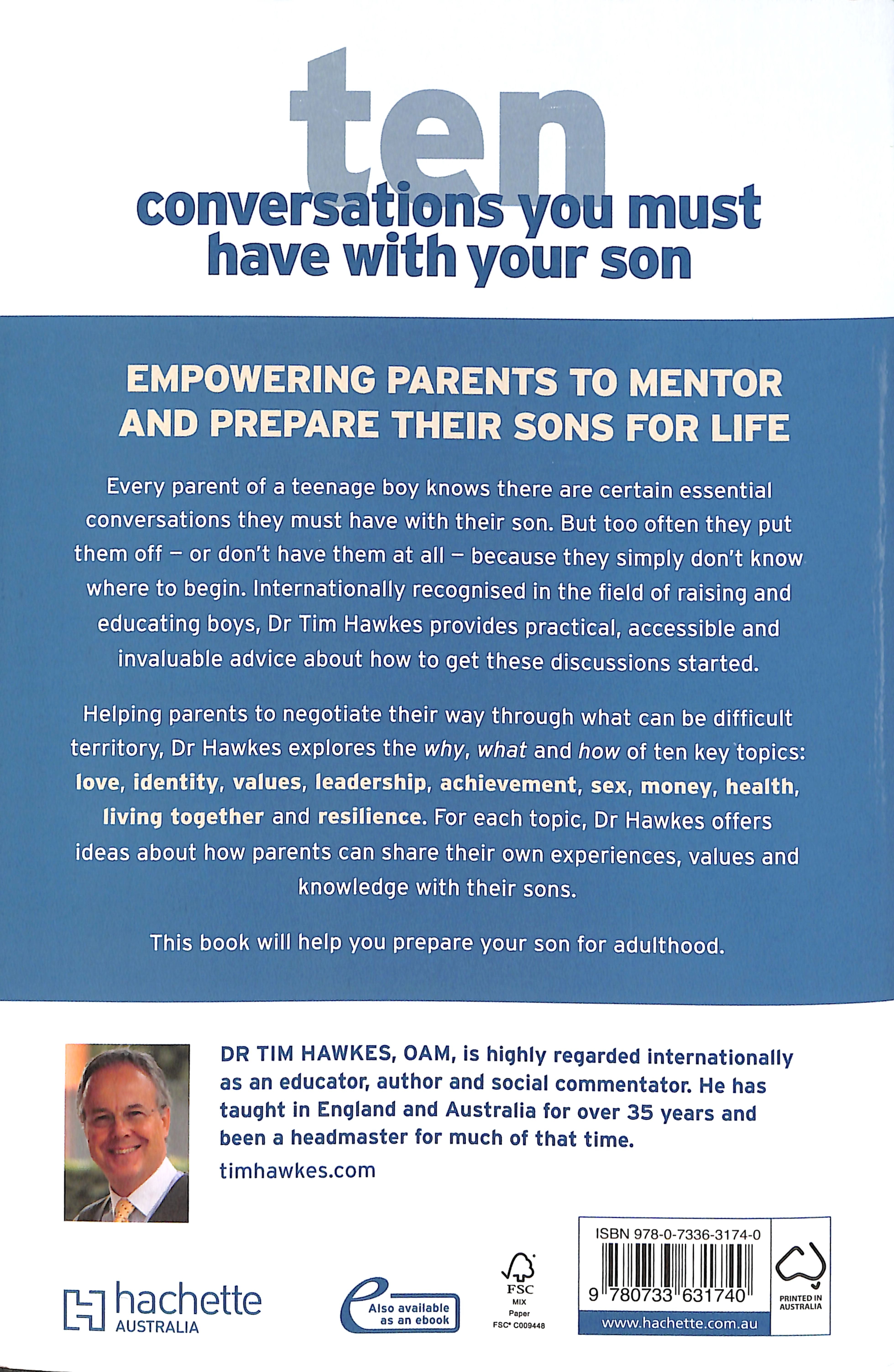 Ten Conversations You Must Have With Your Son