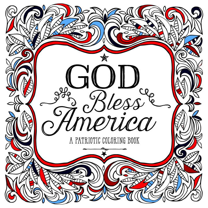 God Bless America (Adult Coloring Books Series)