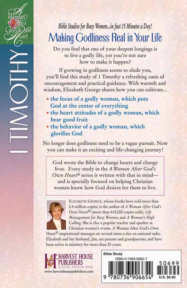 Pursuing Godliness (1 Timothy) (Woman After God's Own Heart Study Series)