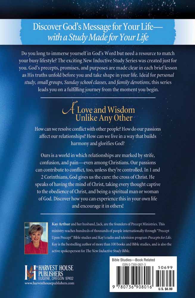 God's Answers For Relationships and Passions (1&2 Cor) (New Inductive Study Series)