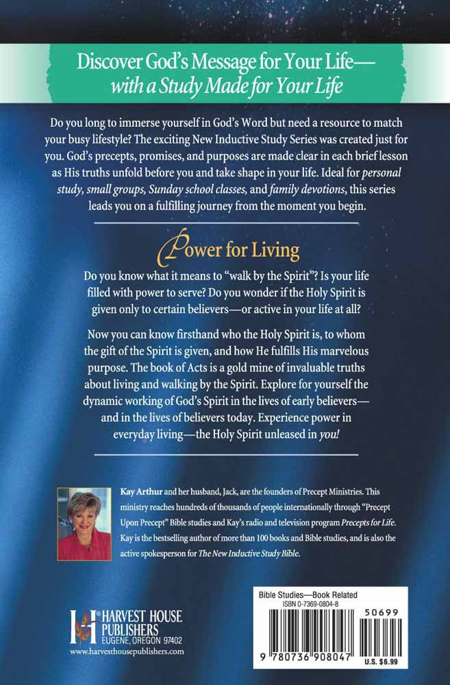 The Holy Spirit Unleashed in You (Acts) (New Inductive Study Series)