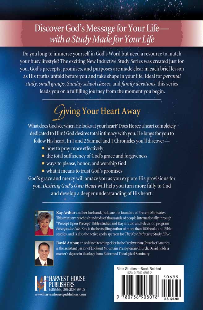 Desiring God's Own Heart (1&2 Samuel, 1 Chronicles) (New Inductive Study Series)
