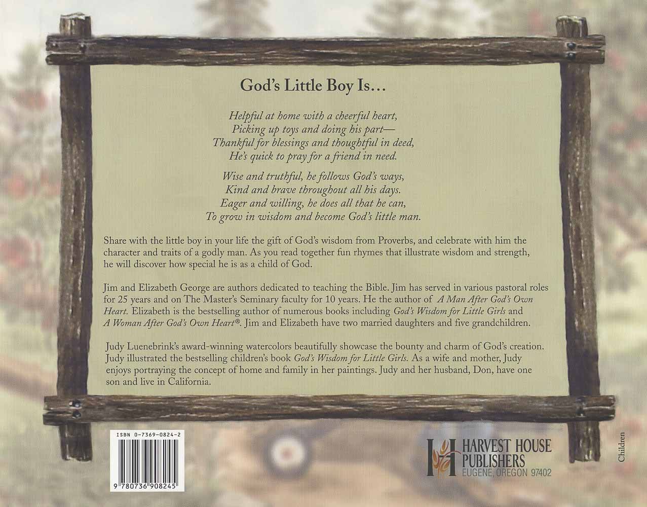 God's Wisdom For Little Boys