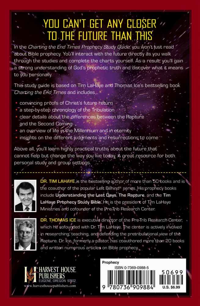 Charting the End Times Prophecy  (Study Guide): A Visual Guide to Understanding Bible Prophecy (Tim Lahaye Prophecy Library Series)
