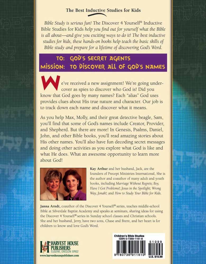 God, What's Your Name? (Discover For Yourself Bible Studies Series)