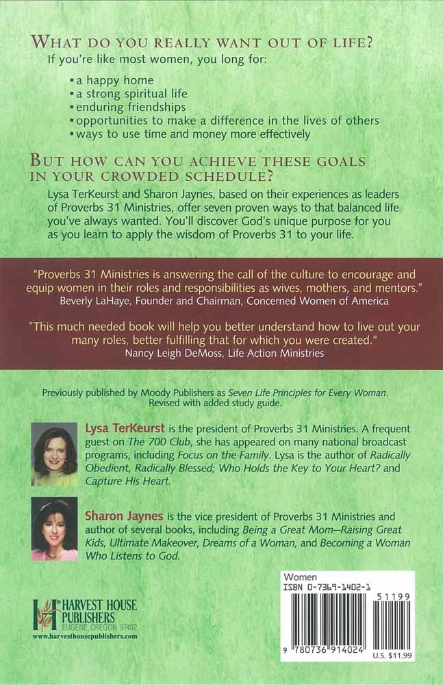 A Woman's Secret to a Balanced Life