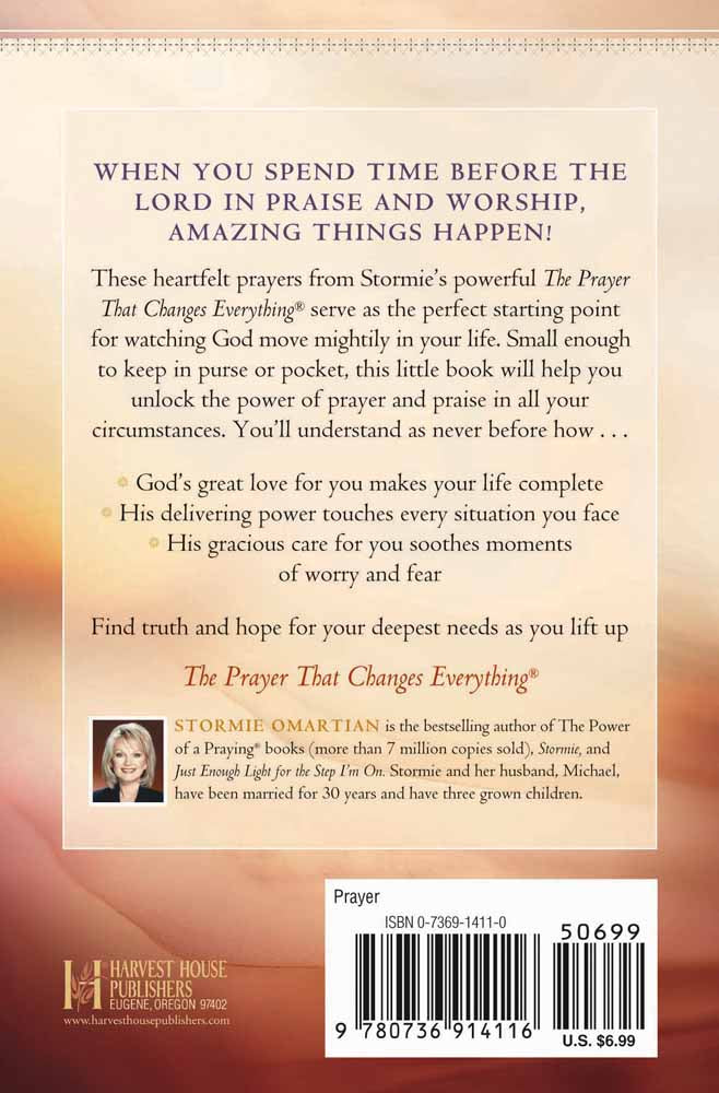 The Prayer That Changes Everything (Book Of Prayers Series)