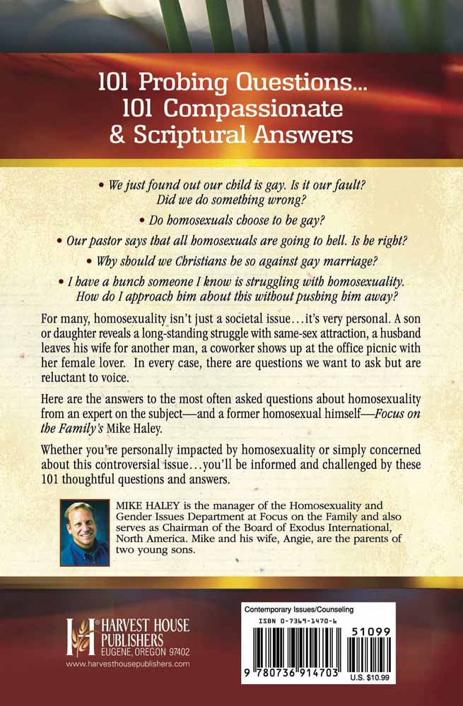 101 Frequently Asked Questions About Homosexuality