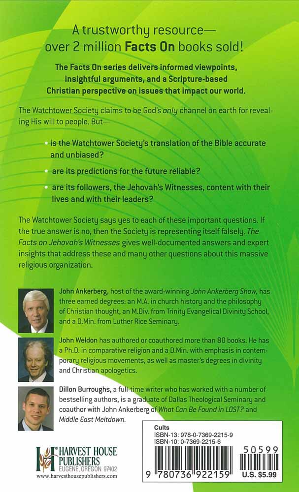The Facts on Jehovah's Witnesses